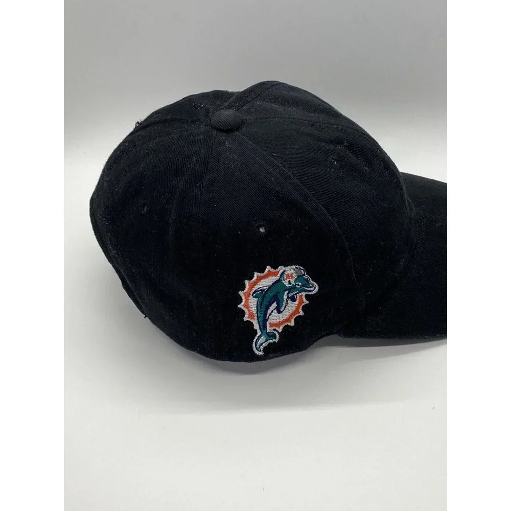 Miami Dolphins Black Youth Cap Hat Snap-back NFL AFC East Annco 2000's